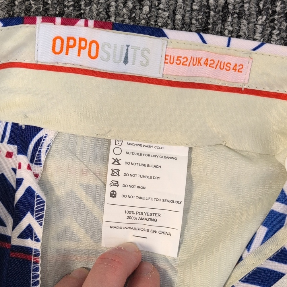 OppoSuits The Rudolph Men's Christmas Suit 42 - Picture 14 of 16